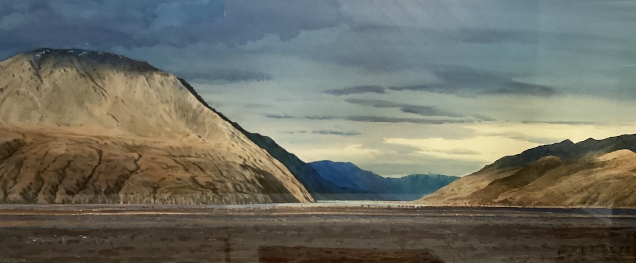 Richard Bolton |Rangitata sunset| McAtamney Gallery and Design Store | Geraldine NZ